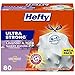 Hefty Ultra Strong Tall Kitchen Drawstring Trash Bags (Lavender Sweet Vanilla, 13 Gallon, 80 Count) by Hefty