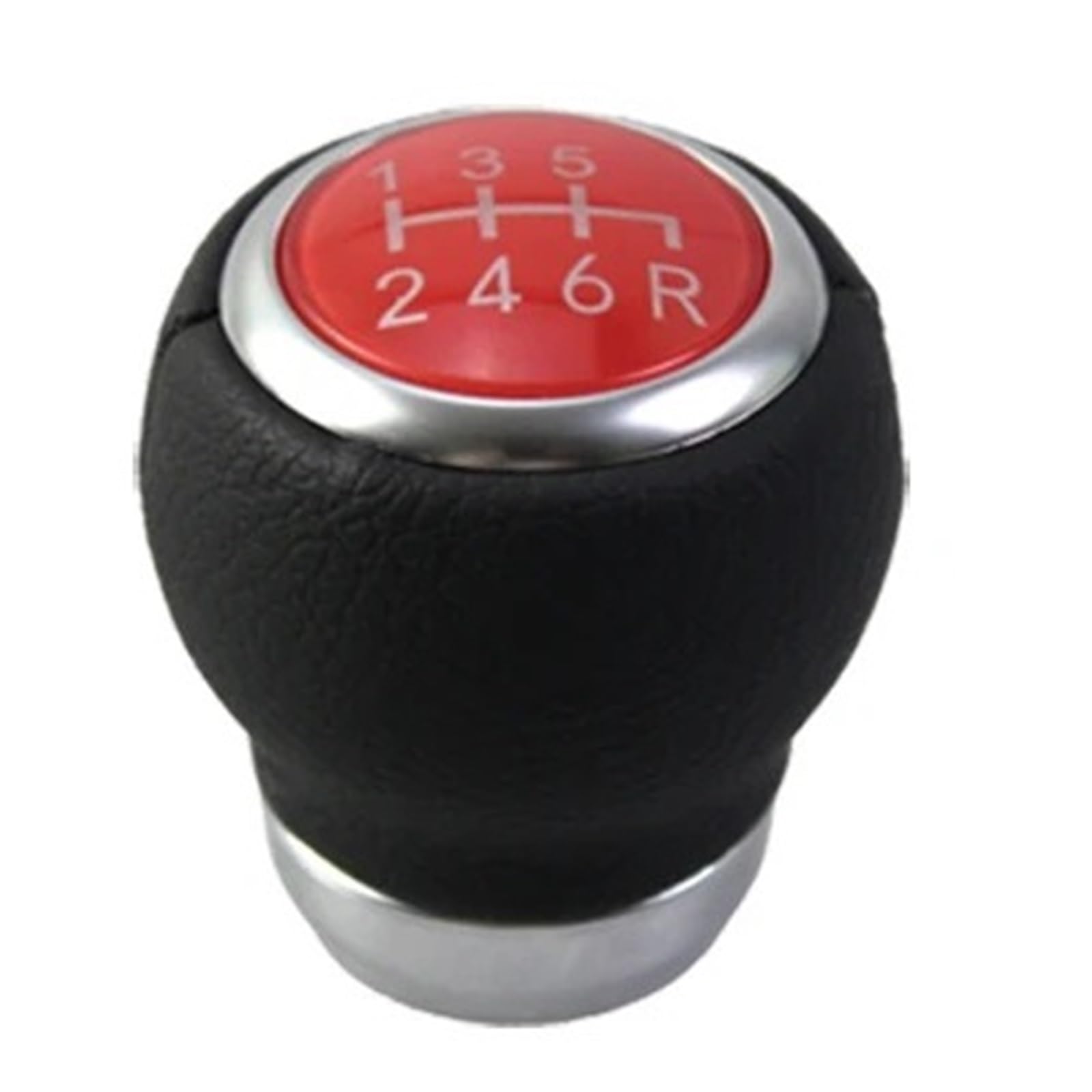 Pybycegnzk 6 Speed Red Car Interior Accessories For Subaru 2009-2018 5 6 Speed Gear Stick Shifter Lever Shift Knob(6 Speed Red)