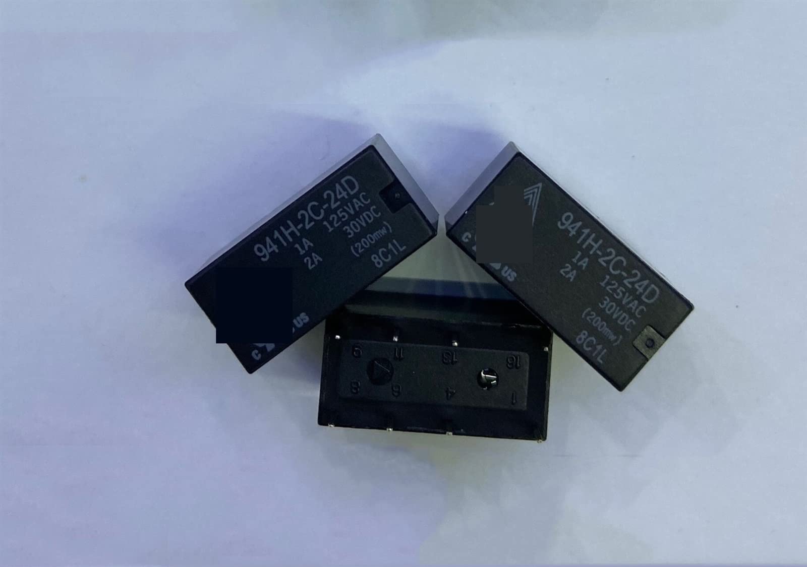 QEFHSVVZE 10pcs Relay 941H-2C-5D 5V 941H-2C-12D 12VDC 941H-2C-24D 24V 941H 2C 24D 941H 2C 12D 12V 24V 8PIN(5V)