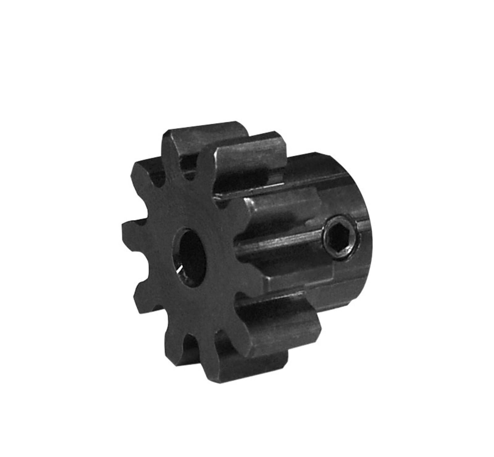Bevel Gear Pinion Hardware Mechanical 1pcs Spur Gear 2.5M 10T Carbon Steel High Frequency Blackening Bore Size 6mm