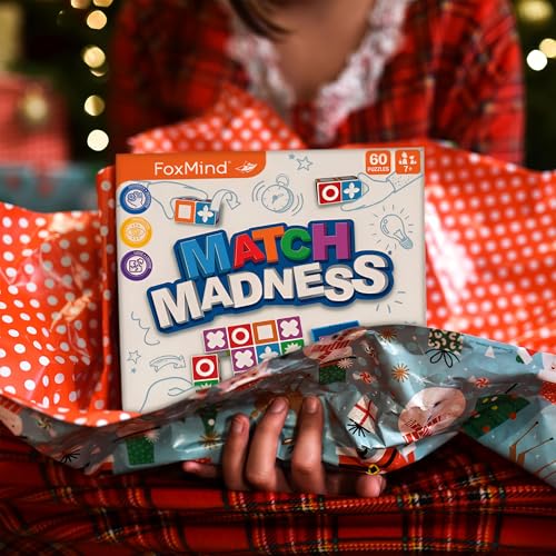 FoxMind Match Madness Board Game, Visual Recognition Matching Board Game, Family Puzzle Game to Develop Kids Problem Solving Skills - image 6