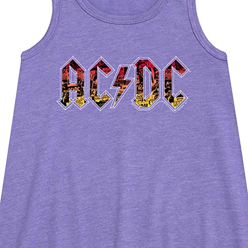 HYBRID APPAREL - ACDC - Poster Texture - Toddler and Youth Girls A-line Dress2