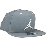 Nike Mens Air Jordan Jumpman Snapback Hat Cool Grey/White 619360-067