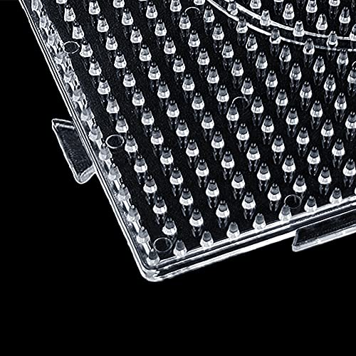 Fuse Beads Boards 5Mm Large Clear Plastic Pegboards For Kids Craft Beads 4 Pcs #TOP3
