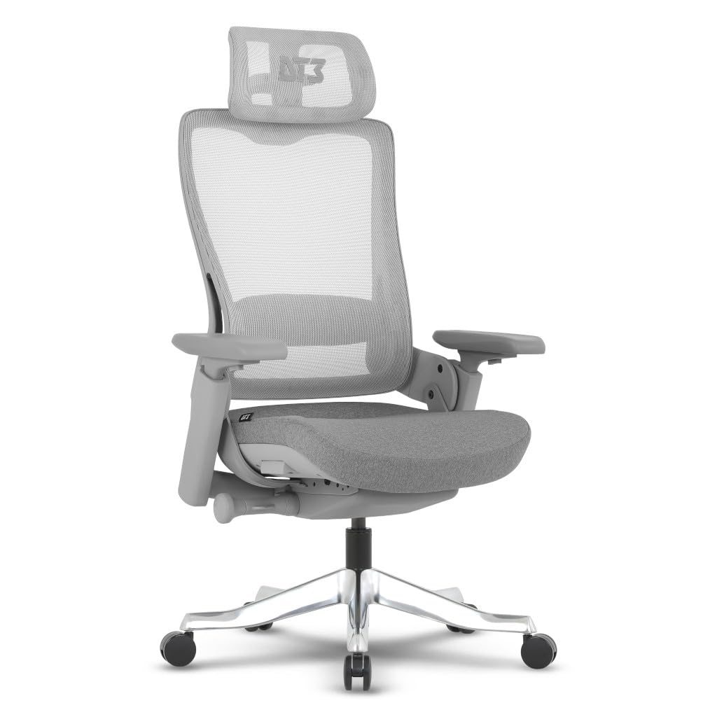 Cadeira Escritório Ergonomica DT3 Adria com revestimento Mesh