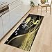 PJDYHA Mata kuchenna, złoty i jeleń, zmywalny, dywan, wyściełany, antypoślizgowy, zmywalny, dywanik kuchenny, mata podłogowa, mata stojąca, 40 x 120 cm