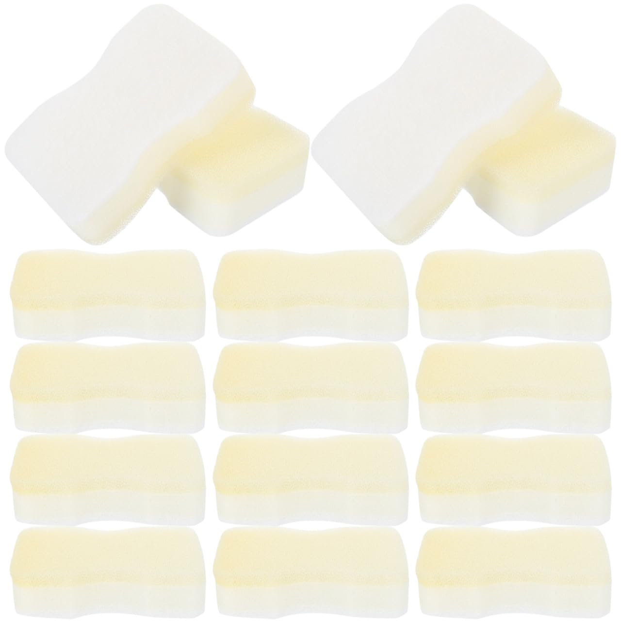 15pcs Reusable Dry Cleaning Sponges for Lampshades White Sponge for Dust Smoke, Pet Hair, Curtain Cleaning