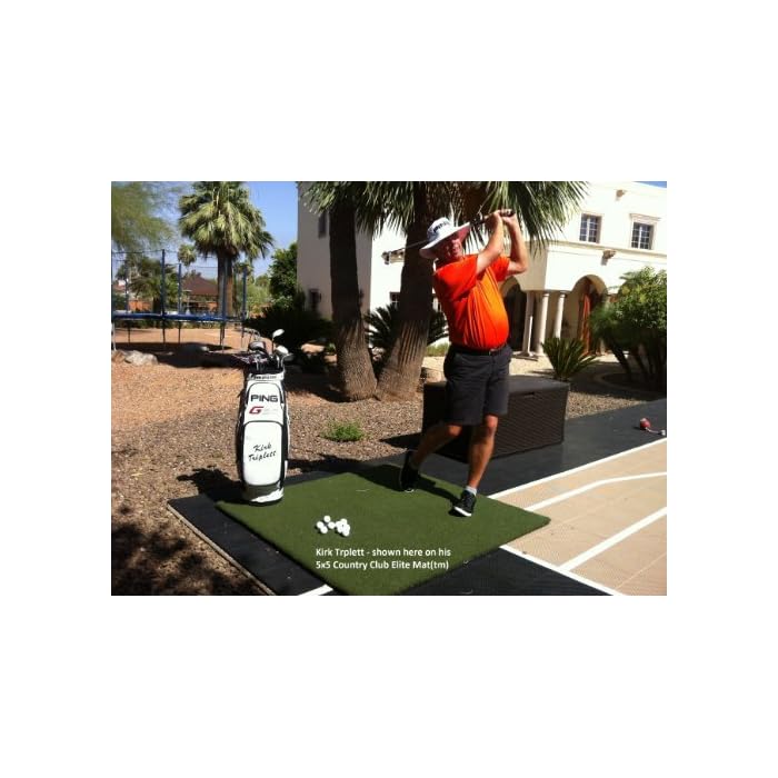 Buy The Original Real Feel Golf Mats Country Club Elite 4'x5' Heavy