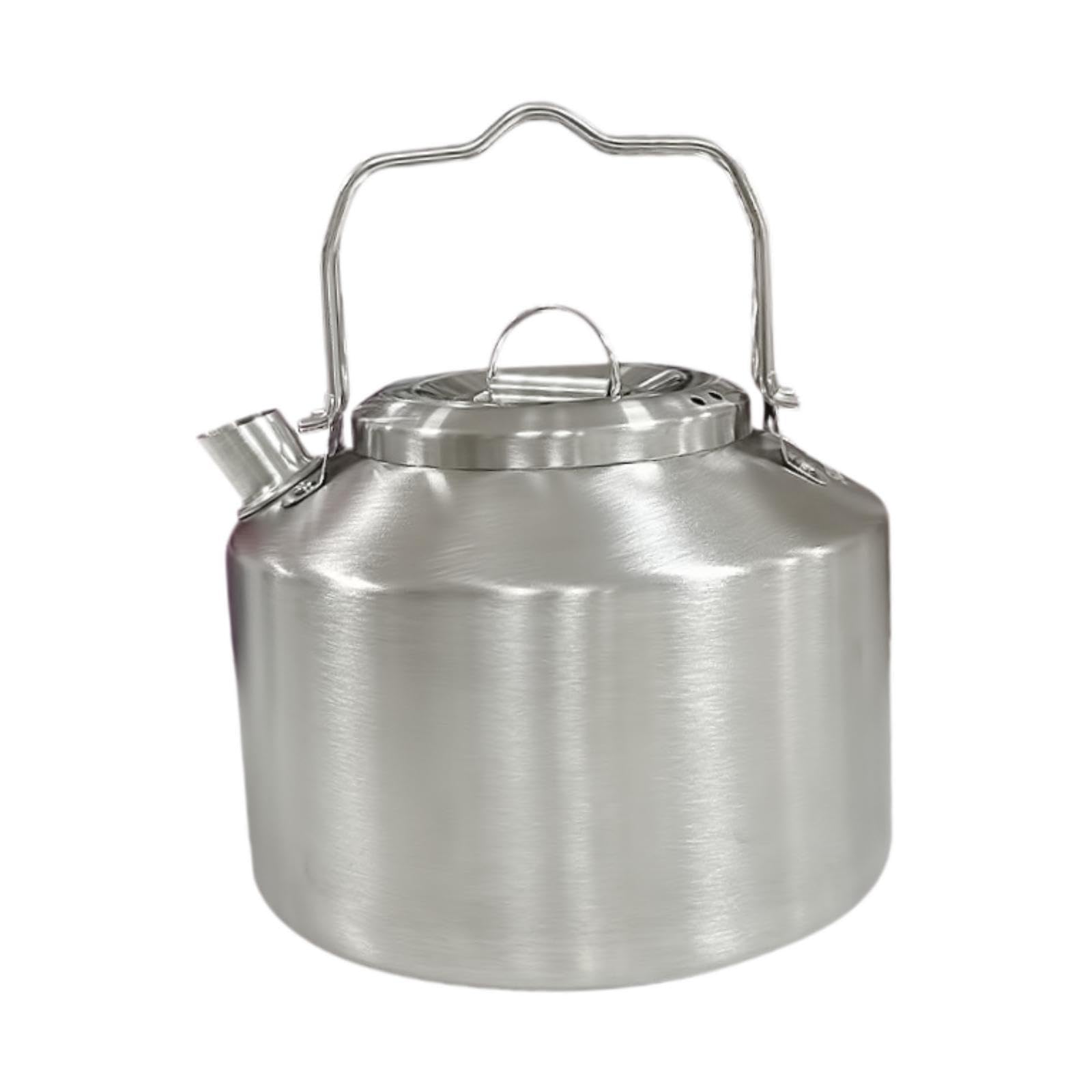 Ze stali nierdzewnej herbatę herbatę kawy garnek kuchenny kuchenki przenośne prezenty kempingowe Kettle herbata garnek do podróży na świeżym powietrzu progress