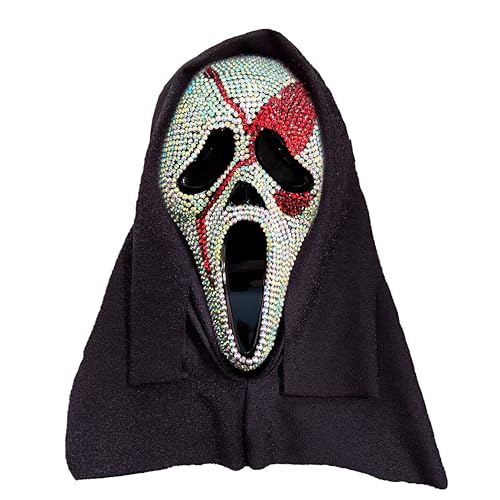 Fun World Ghost Face Bloody Bling Mask and Knife Set4