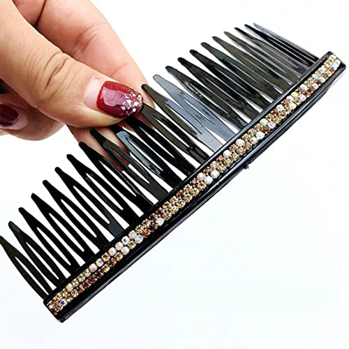 LEDSHLIU 3 Pezzi Pettine per Capelli Top Clip