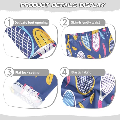 Toddler Girls Leggings Printed Yoga Pants Leggings Ball Cartoon Flat for Kids3