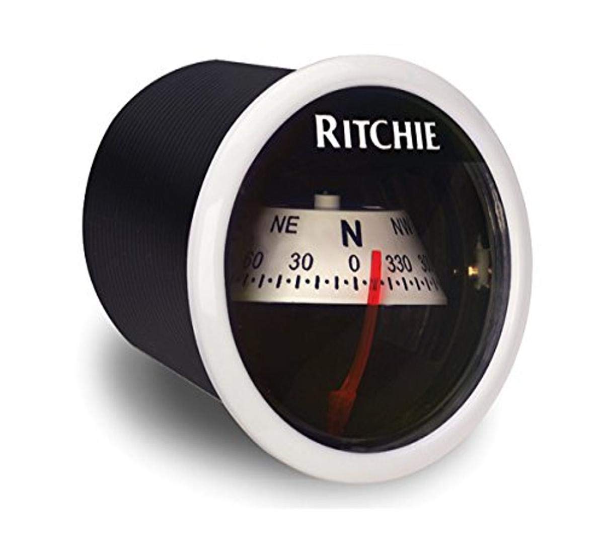 Ritchie Navigation X-21WW 2" White Dash Mount Compass