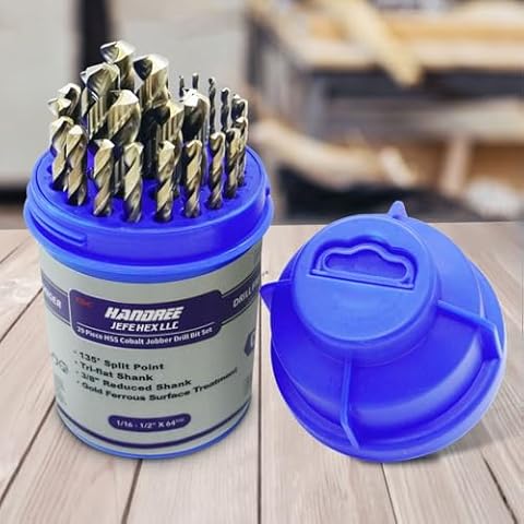 JEFE HEX 29 PCS Cobalt Drill Bit Set Cover