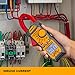 INGCO 1000A Digital AC/DC Clamp Meter, True RMS 6000 Counts Measures AC/DC Current to 1000A, AC Voltage to 750V, DC Voltage to 1000V Resistance Capacitance Continuity Temperature Inrush VFD LOZ NCV