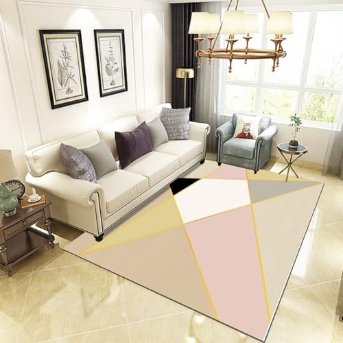 RUGMRZ Alfombras Entrada Alfombra de área Decorativa Simple Antideslizante y Lavable en la Sala Estar Dormitorios Matrimonio Multicolor Habitacion Pequeñas Sofas Salon Decoracion Habitacion200x250CM