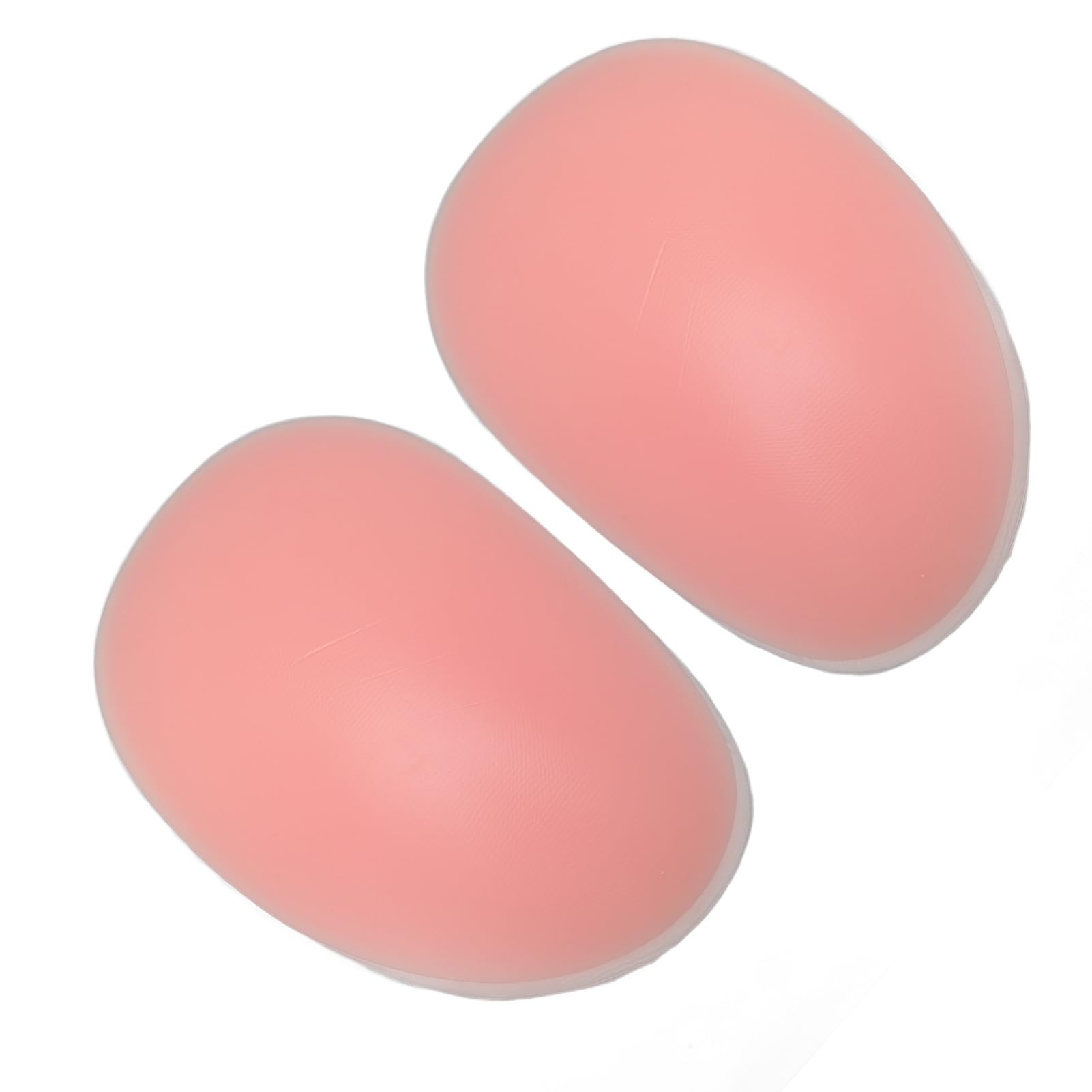 BTSEURY Silicone Butt Pads, 1 Pair Silicone Butts Lift Pads, Thin Edges Removable Padding Buttocks Inserts for Women Pink (7.1 Oz)