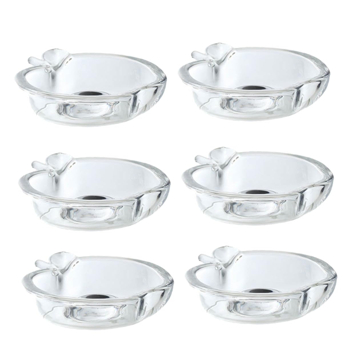 Assiettes transparentes COLLBATH anti-chocs et légères pour buffet de restauration