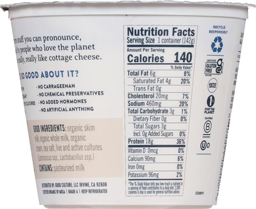 Good Culture 0859977005088 Organic Cottage Cheese thumb #2
