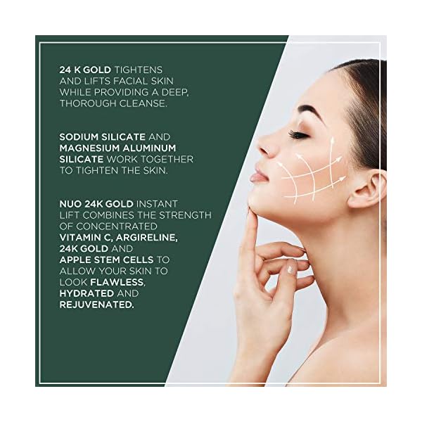 24k-Gold-Cream-Face-Lifting-Firming-Wrinkle-Cream-Anti-Wrinkle-Cream-for-Women-Men-Firms-Tightens-Use-to-Reduce-Appearance-Of-Wrinkles-and-Fine-Lines--50ML 24k Instant Face Lift Cream | Tighter, Firmer Skin in Minutes | Plant Stem Cell Science | Anti Aging Moisturizer to Smooth Fine Lines, Wrinkles | Natural, Vegan, Cruelty Free | 50ml, 3 Month Supply