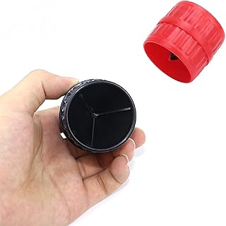 Chironal 2Pcs Different Type Pipe Reamer Works on Aluminium Iron Brass Plastic Tube Pipe Cutter Tool