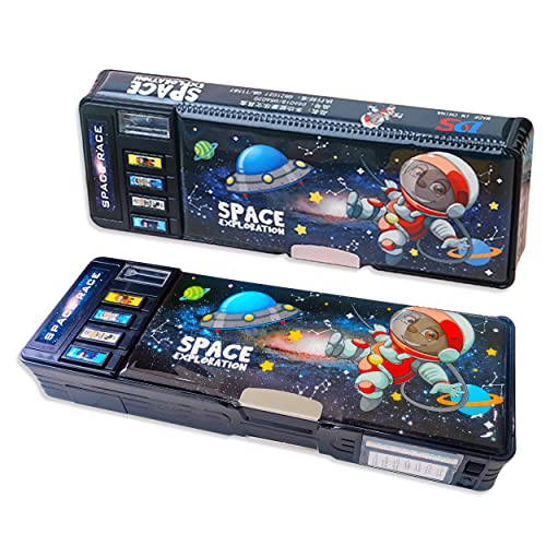 Estojo multifuncional pop-up, organizador de canetas de desenho animado fofo com trava de senha, apontador, agenda, quadro branco, material escolar, melhores presentes de aniversário para crianças e