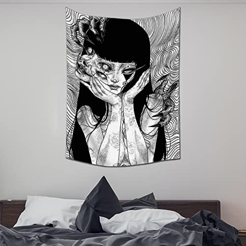 Tapestry for Bedroom Teen Girl, Funny Tapestry for bedroom aesthetic, Cute Sexy Kawaii Unique psychedelic tapestry Wall Hanging Art Tapestries for dorm
