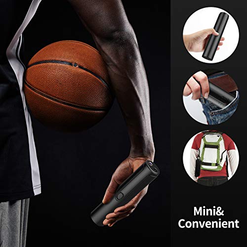 Pumteck Electric Ball Pump,Smart Air Pump Portable Fast Ball Inflation for Football Basketball Volleyball Rugby