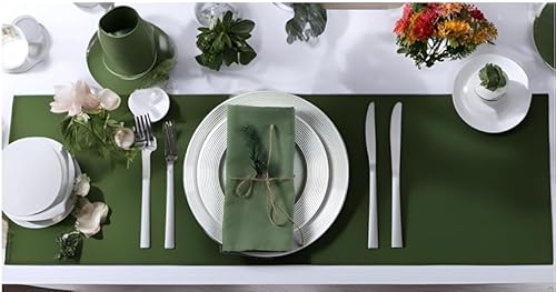 Infei NAPKINS_017_OLIVE Solid Color Cotton Blended Dinner Cloth Napkins thumb #4