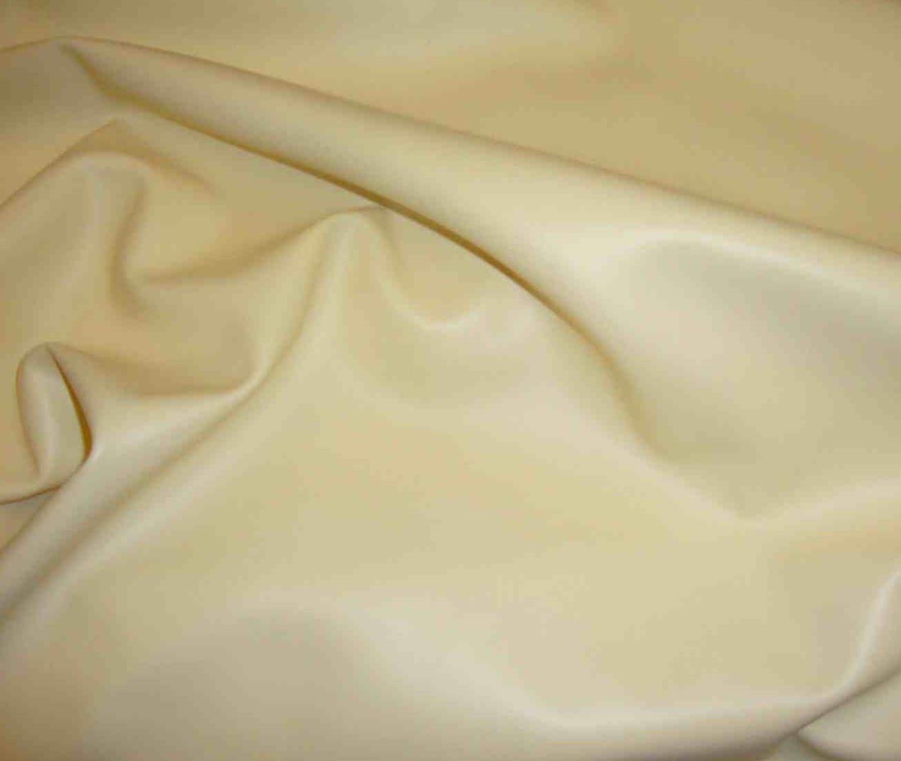 luvfabrics Ivory Clothing/Upholstery PVC Vinyl Fabric Per Yard pvdshipped rolled