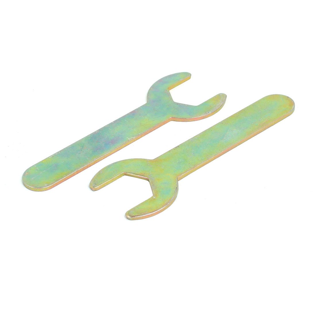 Aexit 5pcs 19mm Power supply and power module Single Ended U-Shaped Open End Wrench Spanner Repair Tool Bronze Tone