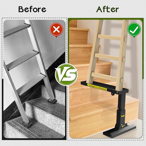 image for Tanfix Foldable | Heavy-Duty Ladder Extender Pro, High Strength Steel 