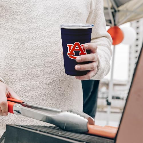Image of Logo Brands NCAA 22 oz Stainless Steel Tailgate Cup -Double Wall Vacuum-Sealed Durable For Hot & Cold Drinks, Perfect for Gameday & Tailgating