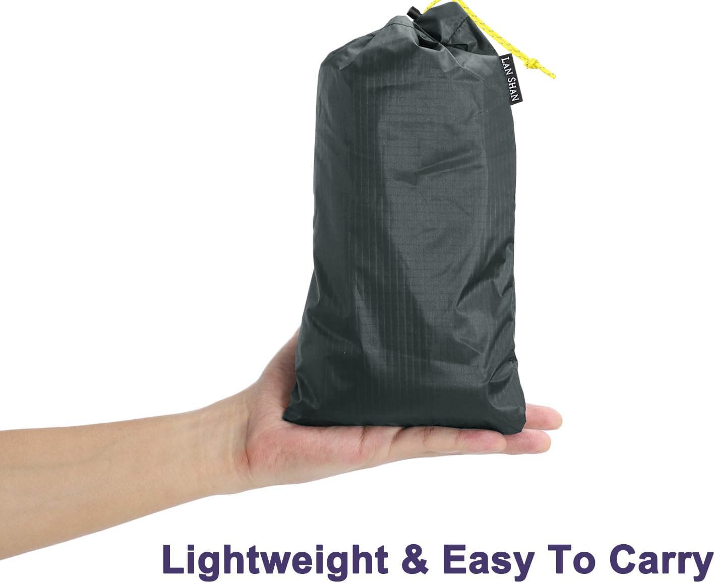 LANSHAN Ultralight Tent 3-Season Backpacking Tent for 1-Person or 2-Person Camping, Trekking, Kayaking, Climbing, Hiking