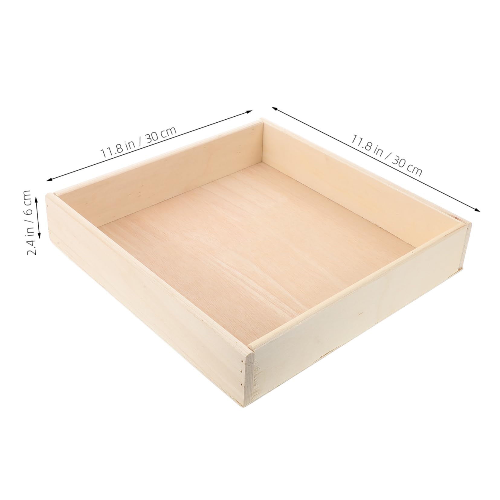 ifundom Wooden Boys and Girls Toy Storage Compact Portable Tray Indoor Outdoor Sandbox for Boys and Girls