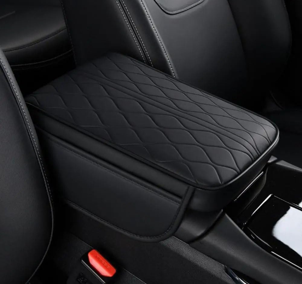 WANGZHENTIYU Car Armrest Cover for Jaecoo J7 Phev 2025, Memory Foam Centre Console Pad, Interior Cushion Protector Trim Anti-Slip Wrist Elbow Support Mat