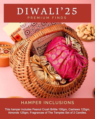 Image of Hyperfoods Diwali Gifts for Family and Friends - Dry Fruits Gift Box, Diwali Gifts for Employees, Nuts and Dry Fruits DryFruit Combo Pack