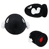 TURA Super Mario Bros Bullet Bill Peluches Peluche All Star Little Buddy Artillería Soldado Peluche Juguete para Niños Regalo De Cumpleaños 14.5Cm