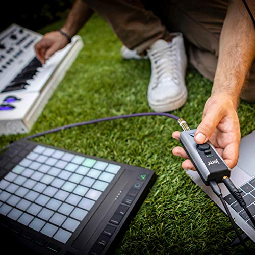 Apogee Jam Plus - Portable USB Audio Interface for Guitars, Bass, Keyboards and Instruments , Works with iOS, MAC OS and Windows PC, Made in USA