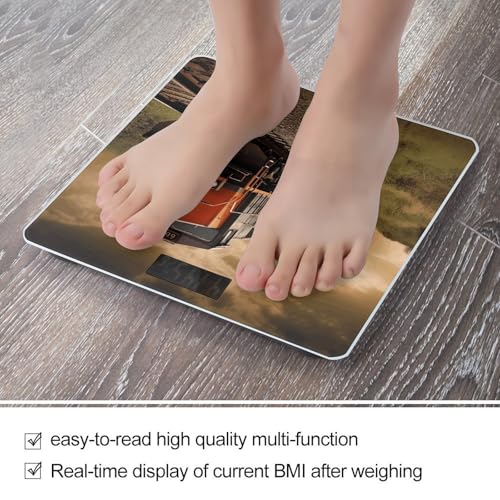Báscula digital de baño con vidrio templado, 400 lb miniatura 5
