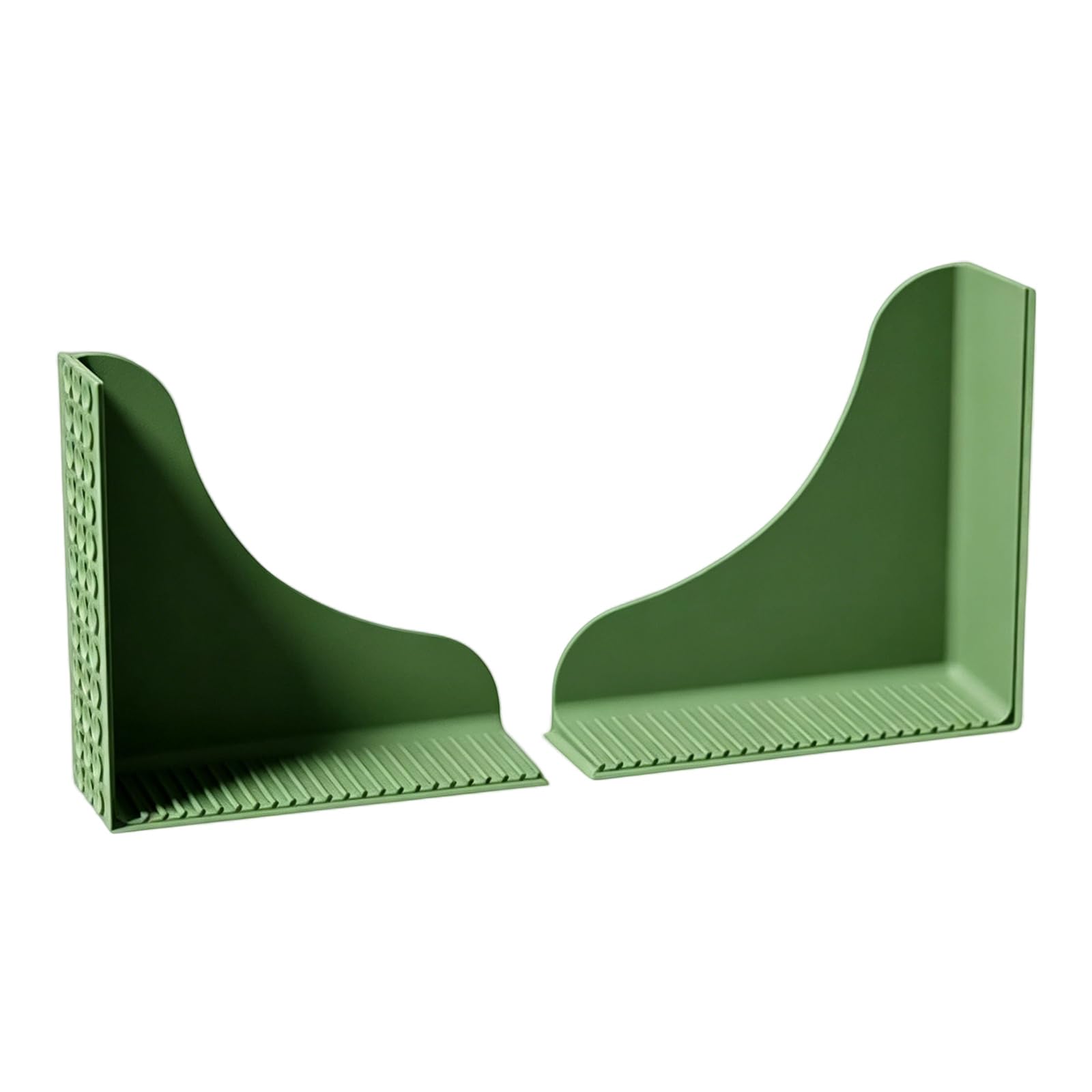 Jiingekk Green Bathroom Water Deflectors Waterproof Bathtubs Guards Splash Protector With Strong Adhesive Shower Splash Guards