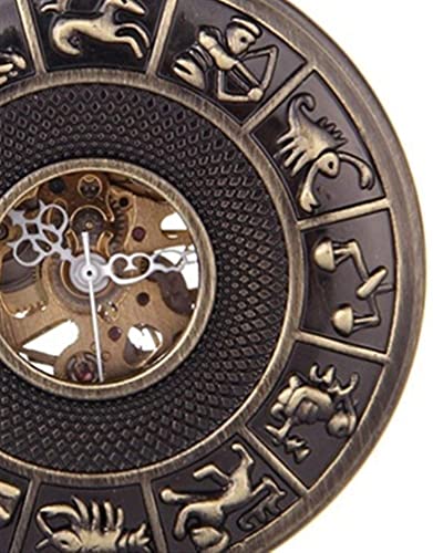 BJH Pocket Watch, Vintage Pocket Watch Roman Numerals Scale Quartz Pocket Watches with Chain Christmas Graduation Birthday Gifts Fathers Day steampunk buy now online