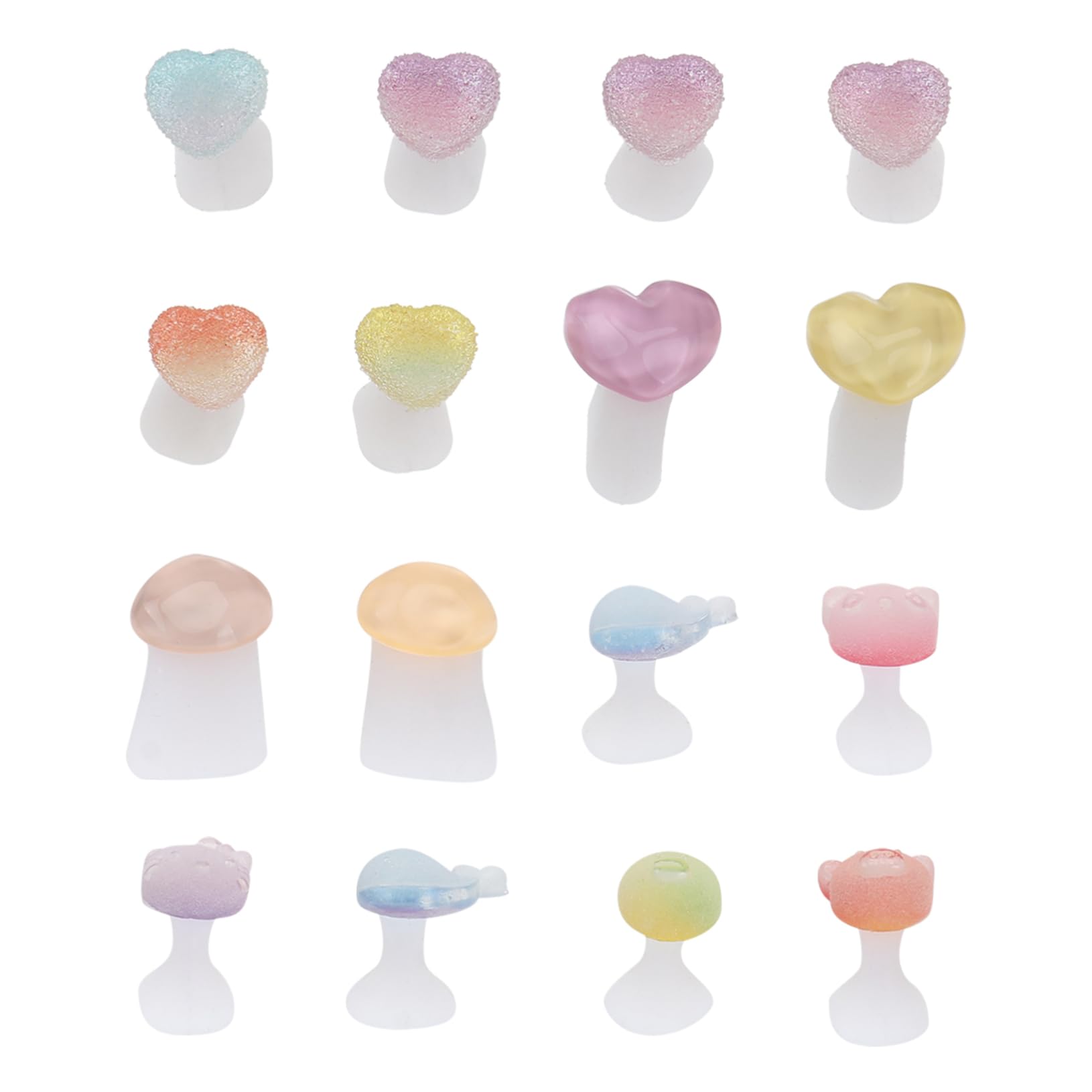 Mikinona Manicure Toe Separator Set 16pcs Nail Toe Separators Nail Art Tool Comfortable to Use