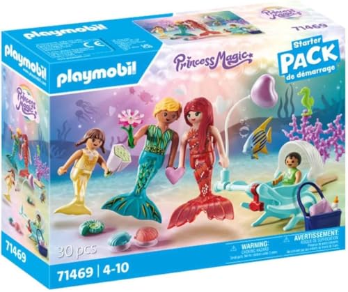 PLAYMOBIL Princess Magic 71469 Ausflug der Meerjungfrauenfamilie ab 4 Jahren