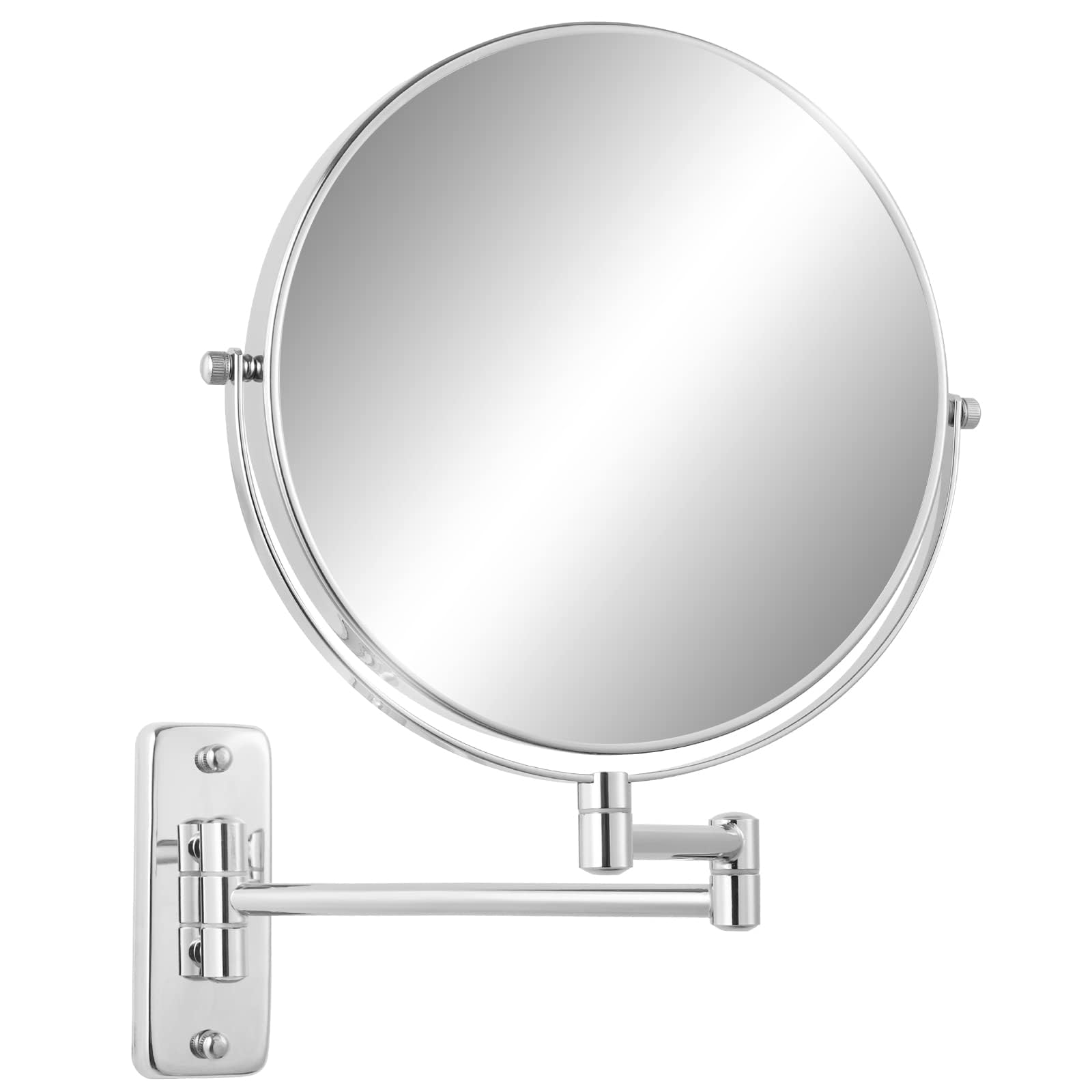 SUNNYNEST Wall Mounted Makeup Mirror 10X Magnifying,8 Inch Double Sided
