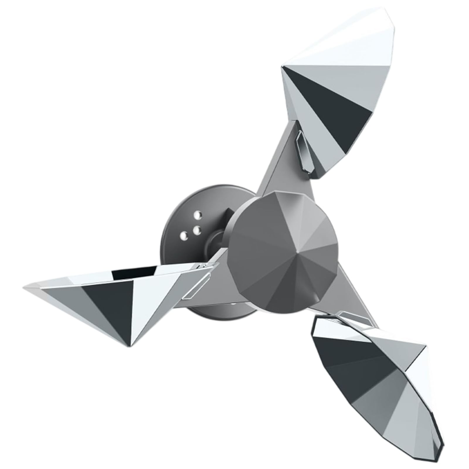 Windbetriebenes Vogelschreckgerät, 360° rotierende, reflektierende