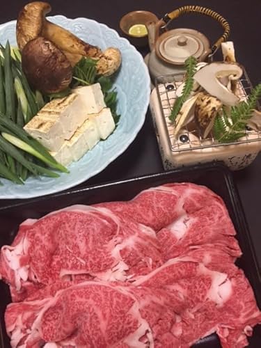 京都府産 黒毛和牛 と 松茸 すき焼き セット[牛肉 500g 松茸 200g]特製割下付き ※2025年10月はじめより順次発送 ※発送不可地域あり