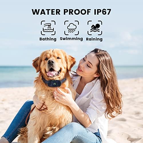 Dog Care Training Collar 3 Training Modes Dog Shock Collar with Beep