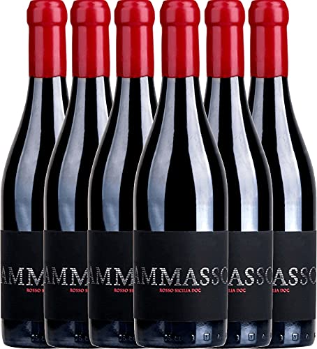 Ammasso Rosso Sicilia IGT Barone Montalto Rotwein 6 x 0,75l VINELLO - 6 x...