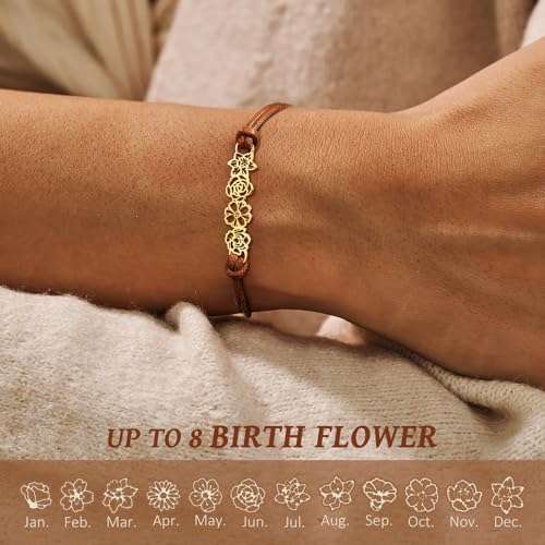 callie Personalized Women Bracelet, Family Bracelet Mother's Day Birthday Gifts for Mom Grandma Wife2